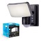 Iq America Dynamic Tracking Battery Powered Motion Security Light - 1500 Lumens Outdoor LED, Black IBT-2415-BK - alternate 1