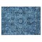 Homeroots 2' X 3' Denim and Gray Oriental Washable Non Skid Indoor Outdoor Area Rug 563745 - alternate 2