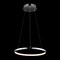 Jonathan Y Brice 15.75" Modern Contemporary Metal Round Integrated LED Pendant, Chrome JYL7202C - alternate 4