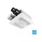 Panasonic Whisper Remodel 80/110 CFM 0.3/0.8 Sones 120V Auto Bath Exhaust Fan with LED Light RG-R811LHA - alternate 1