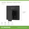 Symmons Verity Single Handle Shower Valve Trim Kit with Diverter Lever (Valve Not Included) S4990MBTRM - alternate 2