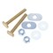Do It Best 1/4'' Brass Toilet Bolt Set 443972 - alternate 1