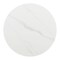 Homeroots 48" White and Black Sintered Stone and Steel Pedestal Base Round Dining Table 572234 - alternate 3