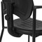 Office Star Products KH Office Chair, Black Seat, Black Back, 24 1/8 in W 22 1/8 in L Polyurethane Seat KH81393 - alternate 3