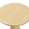 Bali & Pari Aponi Marbled Resin End Table, Cream 264-14450-ZORO - alternate 2