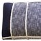 Homeroots 47in Blue And Gray Textural White Leg Upholstered Bench 483469 - alternate 2