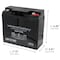Upg 12V 18Ah I1 Sealed Lead Acid AGM Battery by UPG UB12180 - alternate 2