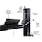Atlas Automotive Equipment Ali Certified Apex9 4-Post Lift + Rj6 Rolling Bridge Jacks Combo APEX9-COMBO1-FPD - alternate 2