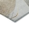 Homeroots 9' X 12' Gray Silver And Rust Abstract Washable Indoor Outdoor Area Rug 616758 - alternate 2