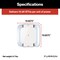 Lippert Lippert 729928 Air Distribution Box with LED for Single/Multi Zone Wall Thermostat - White FACT12LA-PS - alternate 5