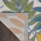 Homeroots 4' X 6' Ivory Yellow Orange Green And Blue Botanical Leaves Indoor Outdoor Area Rug 546660 - alternate 5