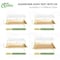 Ecoquality 1.0L Compostable Natural Sugarcane Bagasse With Lid Small Take Out Sushi Tray, 100PK EQ1LSUSHIWL-100 - alternate 2