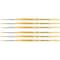 Da Vinci JUNIOR Synthetics Student Brush, Synthetic, Tempera, Round, Series 303, Size 3, 6PK VA-303_3 - alternate 2