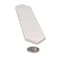 Apollo Tile Festa 1.7 in. x 9.6 in. Matte White Ceramic Picket Wall and Floor Tile 2.37 sq. ft./case, 23PK APLPCD88WTMA - alternate 5
