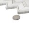 Apollo Tile Gray 11x12 Bianco Carrara Eastern White Marble Polished Floor and Wall Mosaic Tile 4.3sqft/case, 5PK APLDC88H03A - alternate 3
