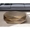 Homeroots 48" Brown Wood Hexagon Coffee Table 376278 - alternate 4