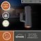 Vaxcel Chiasso Outdoor Black Dusk to Dawn Up-Down Wall Sconce with GFCI Outlet T0798 - alternate 2