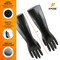 Xpose Safety 18in Chemical Resistant Gloves, 3 Pairs, PVC Coated, Lined, Acid/Oil/Alkali Protection, 3PK YP1800-3-X - alternate 2