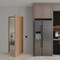 Sartodoors Firerated 20 Min Interior Door, 1222 Light Oak, Single Flush Panel Wood Frame Handle 28 x 96 Left FIRERATED1222ID-OAK-2896-LH-I - alternate 2