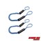 Extreme Max Extreme Max 3006.3059 BoatTector Bungee Dock Line Value 2-Pack - 7', Blue/White 3006.3059 - alternate 2