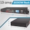 Pyle Power Supply Sequence Controller, Surge, Rack Mounted, USB, 10 Outlet(s) 3.28 ft. PCO875 - alternate 2