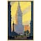 Homeroots Cleveland Union Terminal Vintage Travel Unframed Print Wall Art 394274 - alternate 1