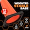 Xpose Safety 36 in Orange Traffic Cone, PVC, 12 lb Base with 6 in & 4 in Collar, DOT Approved, 48 PK OTC36-64-12L-48-X - alternate 2