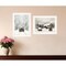 Homeroots Set Of Two Antique Christmas 1 White Framed Print Wall Art, 2PK 406149 - alternate 3