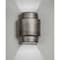 Luxury Lighting Fasciato 13.5 in Tall Ceramic Outdoor Wall Light, Rubbed Pewter Paint Finish, 2PK (2) 129-00-APew-ud-7 - alternate 1