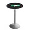 Holland Bar Stool Co 42" Stainless Steel North Dakota Pub Table, 36" dia. Top L214S4236NorDak - alternate 1