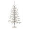 Homeroots Set Of Two Silver Tinsel Sparse Pine Christmas Trees, 2PK 633716 - alternate 2