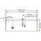 Ilc FREIGHTLINER COLUMBIA 112 YEAR 2005 90 GALLON REAR FILL FUEL TANK 25 X 46.5 INCH PASSENGER SIDE FRTLNR COLUMBIA 112 2005 90 GALLON REAR FILL FUEL - alternate 2