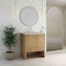 James Martin Vanities Hudson 30" Single Vanity, Light Natural Oak w/ 3 CM Eternal Jasmine Pearl Silestone Top 435-V30-LNO-3EJP - alternate 6