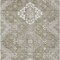 Homeroots 9' X 12' Taupe Beige And Ivory Medallion Washable Indoor Outdoor Area Rug 589054 - alternate 2