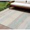 Homeroots 8' X 10' Ivory Abstract Washable Indoor Outdoor Area Rug 608744 - alternate 1