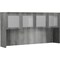 Safco Aberdeen Series 72" Hutch, Glass Doors AHG72LGS - alternate 1