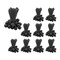 Mytee Products 250 Pcs 6in Ball Bungee Loop Cords for Tarp Tie Down for Canopy, Camping, Cargo, 10PK BUNGEE-BALL6x10 - alternate 1