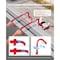 Vevor Fire Escape Ladder 2-Story 13FT Retractable Emergency Safety Fire Ladder YD5-1-4.5A - alternate 2