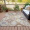 Homeroots 3' X 5' Ivory Gold And Gray Southwestern Washable Indoor Outdoor Area Rug 632269 - alternate 2