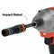 Klein Tools KNECT Quad-12 Heavy-Duty Impact Flip Sockets, SAE and Metric, 6-Piece 653MQS - alternate 4