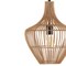 Jonathan Y Lucas 13" 1-Light Farmhouse Coastal Rattan 180" Cord Plug-In or Hardwired LED Pendant, Brown JYL1406A - alternate 4