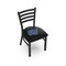 Holland Bar Stool Co BlackLogo Chair, VinylSeat L00418GVStUn - alternate 1