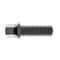 Zoro Select Not Graded, 3/8"-16 Flange Bolts, Plain Stainless Steel, 1 in L, 5 PK 1-12B-37C-100 - alternate 3