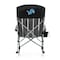 Picnic Time Family Of Brands Detroit Lions - Outdoor Rocking Camp Chair, (Black) 805-01-175-114-2 - alternate 2