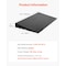 Vevor Rubber Kerb Ramp Rubber Threshold Ramp 75mmH 1t Load Wheelchair Access WFSLYPD-3YC XJPD DGXC - alternate 4