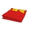 Showdown Displays 3 Ft W X 72 In H Eurofit Straight Wall Graphic (Polyester Knit) - Clearance Red 908101-002 - alternate 1