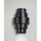 Luxury Lighting Fasciato 15.5 in Tall Ceramic Outdoor Wall Light, Matte Black Paint Finish, 2PK (2) 122-00-MBP-ud-7 - alternate 1