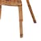 Bali & Pari Tara 2-Piece Natural Rattan Dining Chair - Handwoven Wicker Armchair with Curved Backrest, Seating 266-2PC-14569-ZORO - alternate 2
