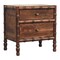 Homeroots 23" Brown Solid Wood One Drawer Nightstand 701712 - alternate 3
