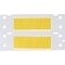 Brady Low Smoke Zero Halogen Double Sided PermaSleeve Heat Shrink Tubing, 0.375 in. Dia x 0.5 in. W, Yellow 2LSZH-375-2-YL-4 - alternate 2